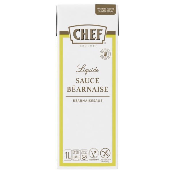 CHEF® Sauce Liquide Classique Béarnaise 1L Nestlé Professional